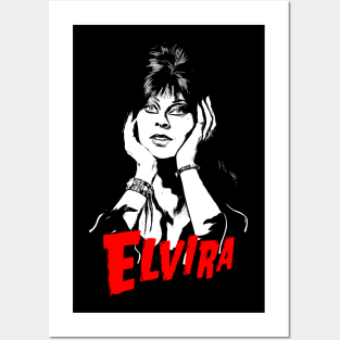 90s elvira Posters and Art